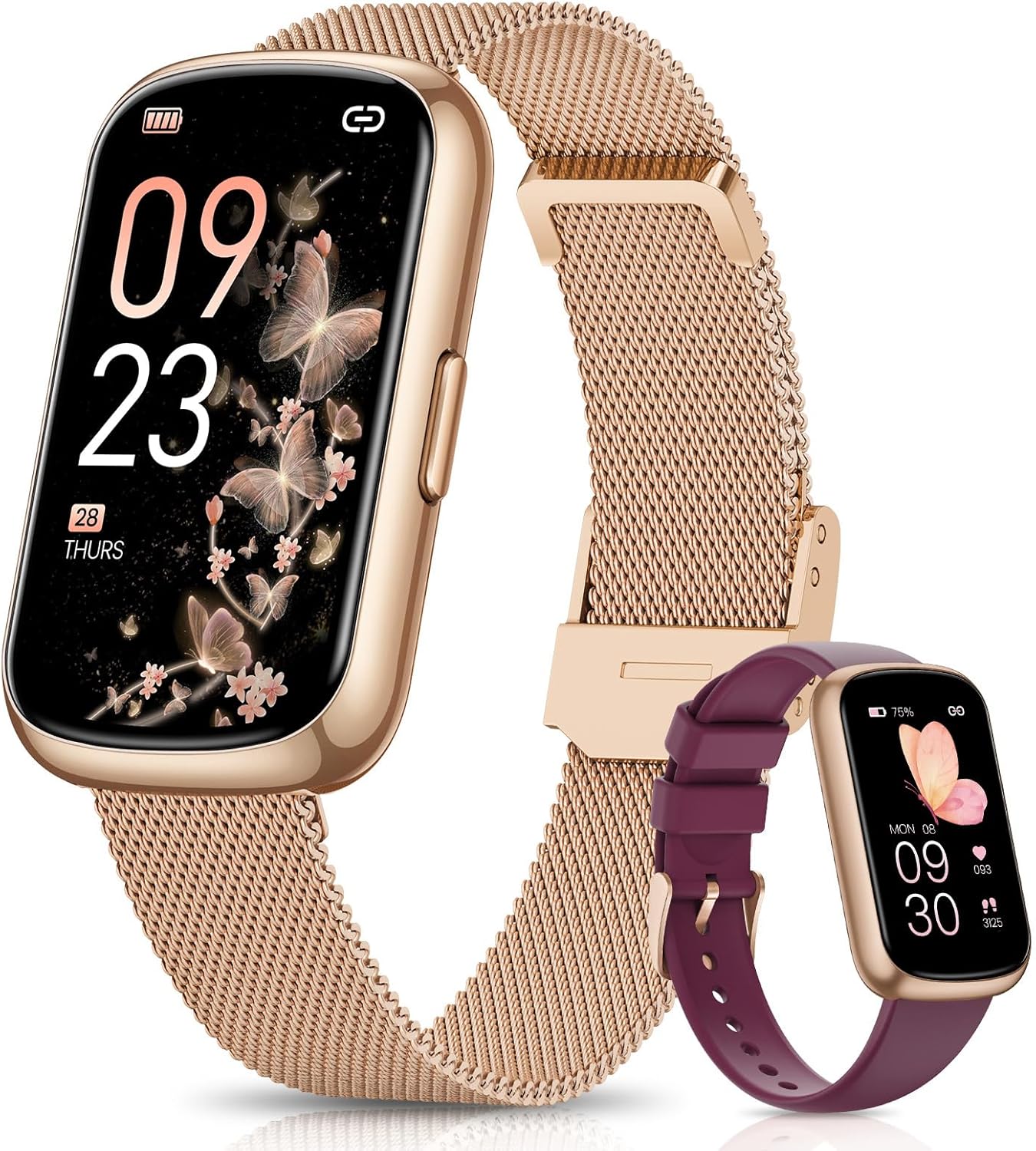 Fitness Watches for Women with Heart Rate and SpO2 Monitor