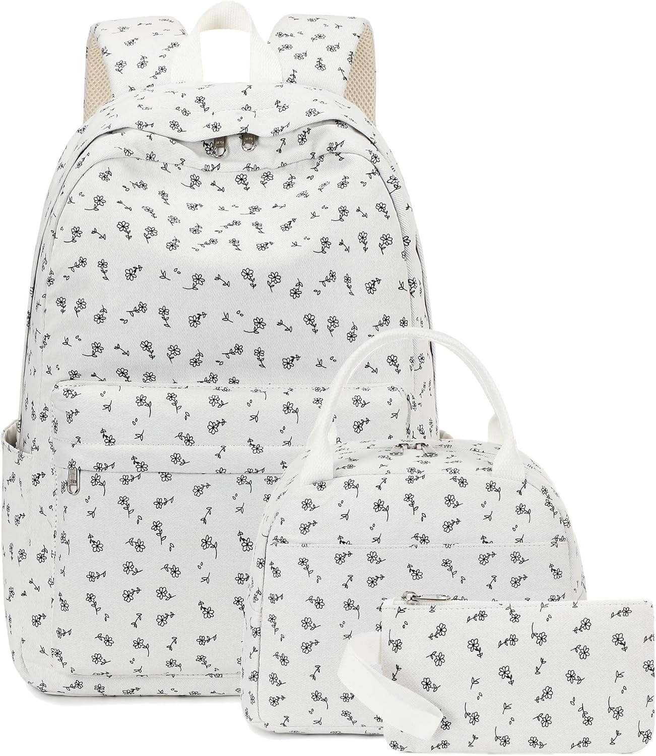 BTOOP School Backpacks for Teen Girls with Lunch Box Set