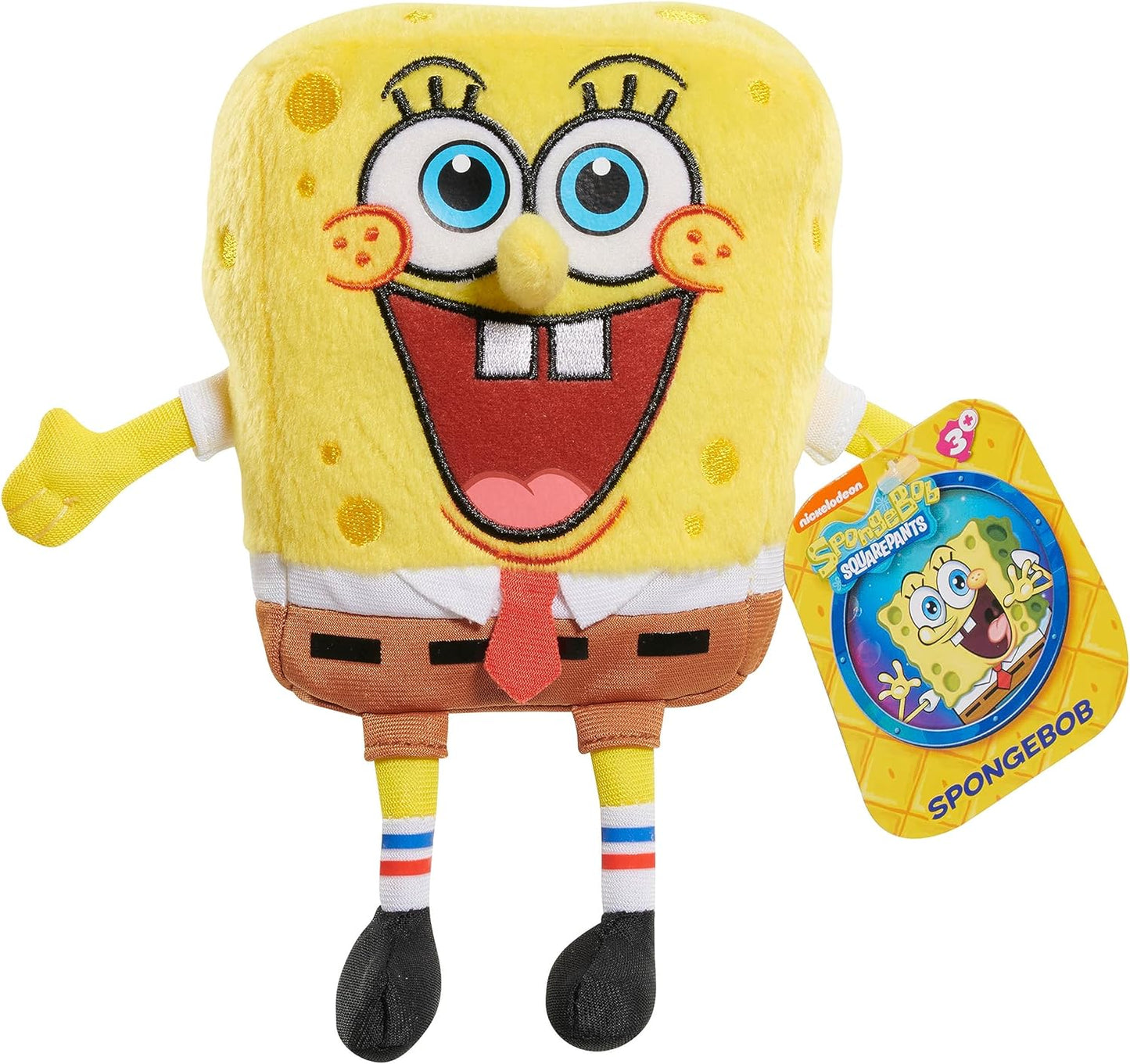 SpongeBob Small Bean Plush - Fun Stuffed Toy for Kids