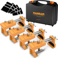 Cabinet Clamps 4 Pack - Protective Case Included for Face Frames
