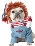 Deadly Doll Dog Costume for Medium Dogs by California Costumes