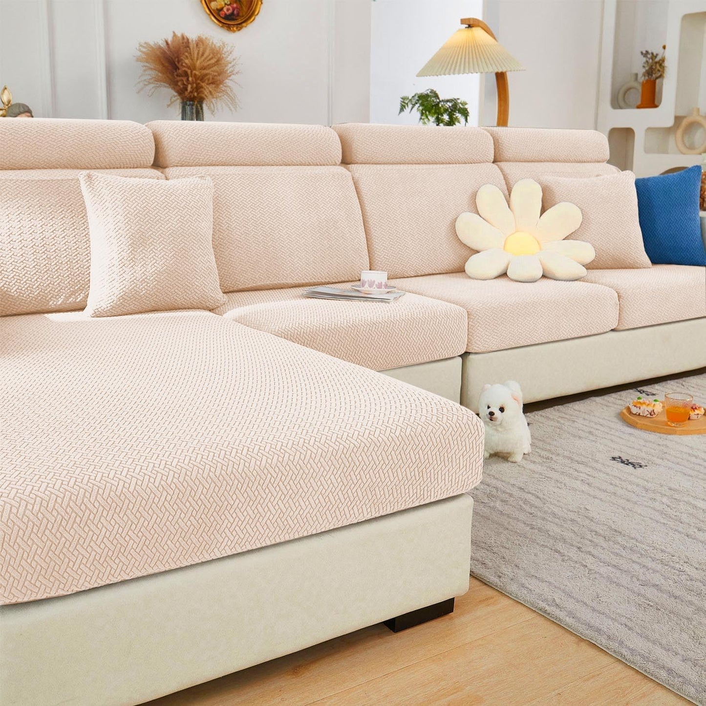 Sofa Covers for Pet Friendly Couch - Universal Stretch Slipcovers
