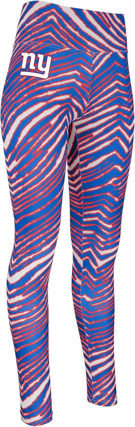 Zubaz NFL Women's Full Length High Waist Leggings for Fans