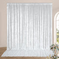 Premium White Velvet Curtains: Wrinkle-Free Luxury