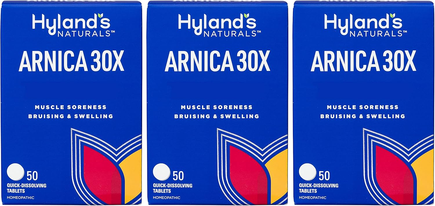 Hyland's Arnica 30x Tablets for Bruising and Muscle Pain Relief