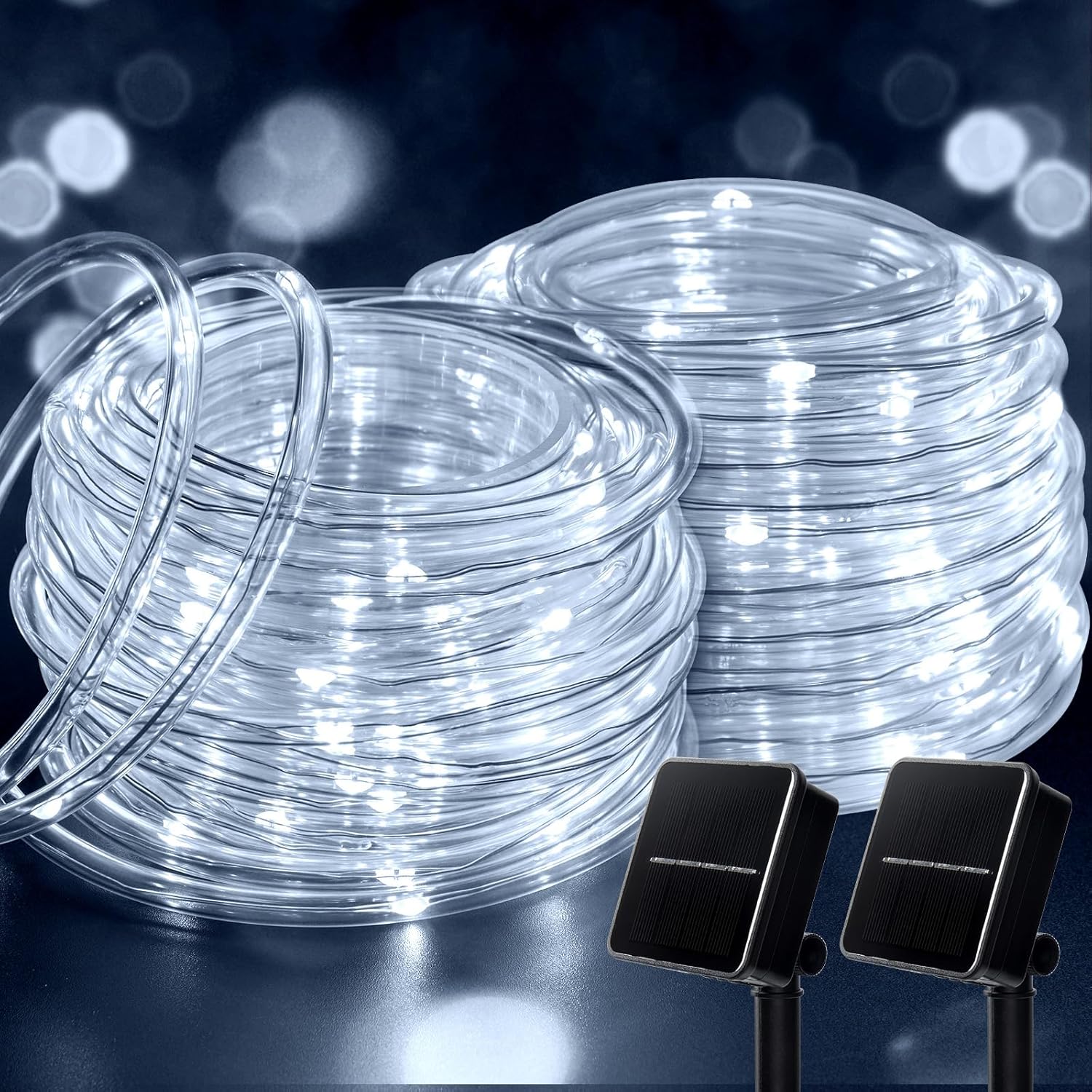 Brightown Solar String Lights Outdoor 72 Feet 200 LED Waterproof