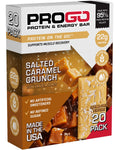 ProGo Clean Protein Bars Salted Caramel Crunch - 22g Protein, Low Cal