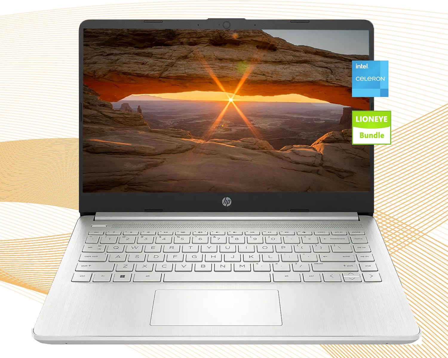 HP AI-Powered Laptop with 1TB Cloud Storage and Office Bundle