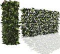 Expandable Faux Ivy Fence Privacy Screen - Natural Willow Look