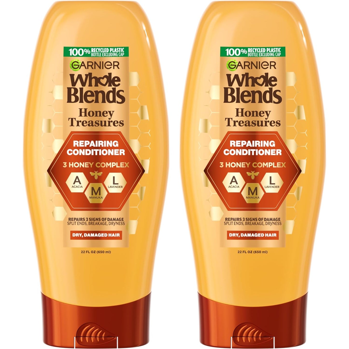 Repair Dry Hair: Garnier Honey Conditioner 2 Pack