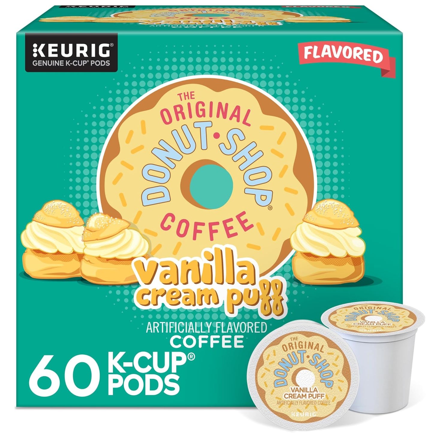 Delightful Vanilla Cream Puff Coffee Pods
