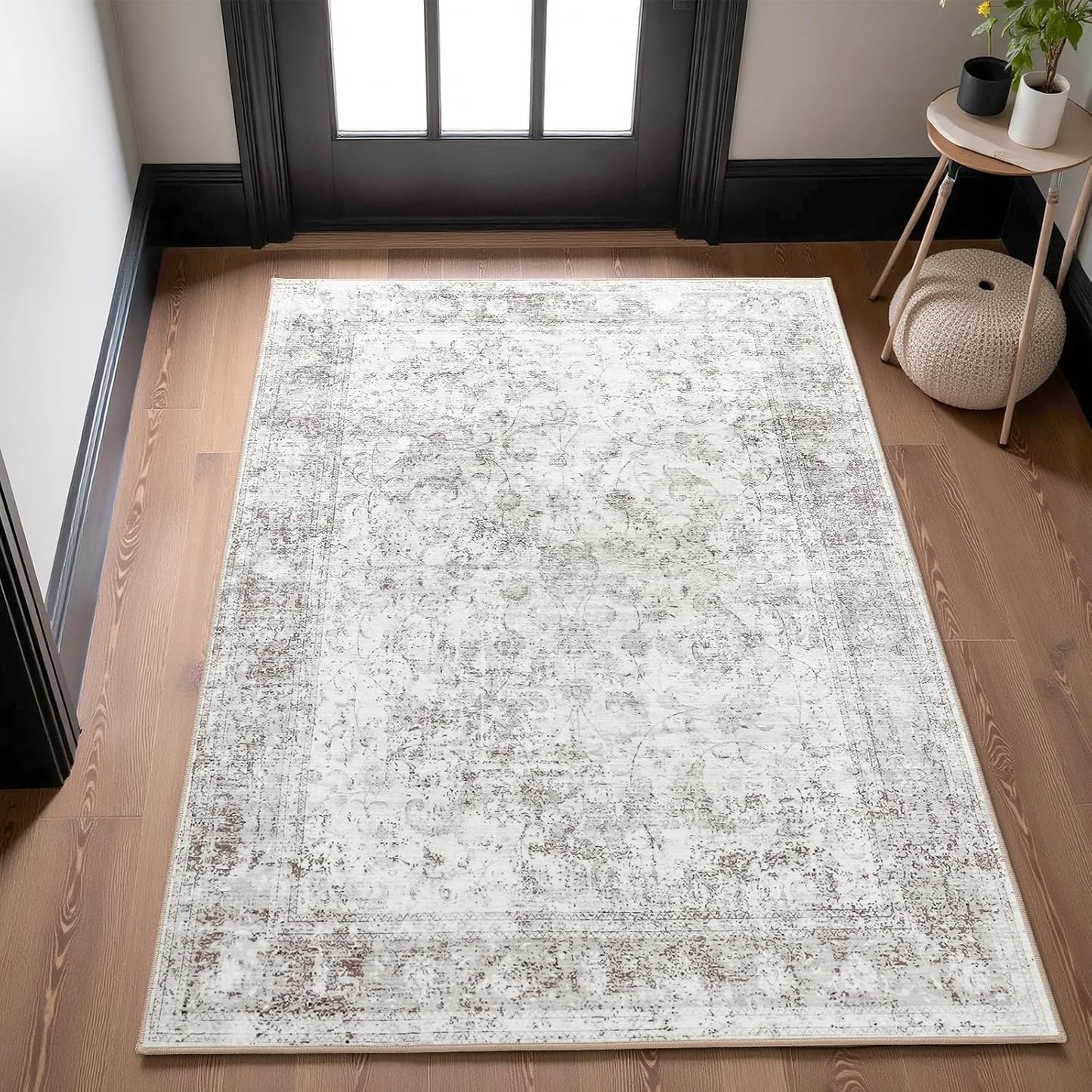 3x5 Rugs for Entryway - Soft Non-Slip Washable Area Rug