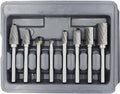 Carbide Burr Set 8pcs 1/4in Shank - Versatile Cutting Burr Kit