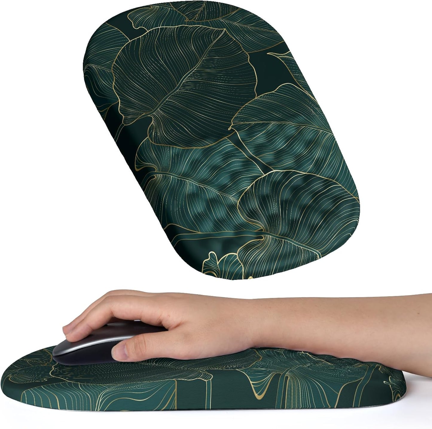 Ergonomic Wrist Support Mouse Pad with Massage Design