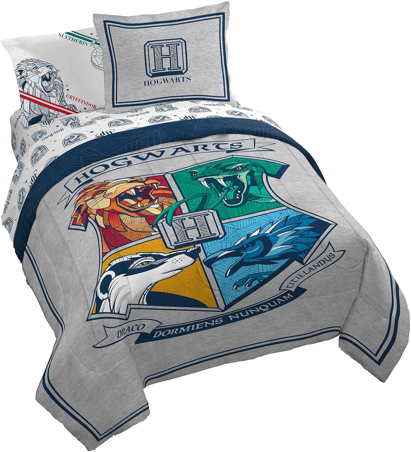 Harry Potter Stand Together 7 Piece Queen Bed Set for Kids