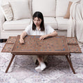 TEAKMAMA 1500 Piece Wooden Jigsaw Puzzle Board with 4 Drawers