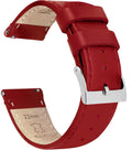Barton Quick Release Top Grain Leather Watch Band - Comfortable Bands