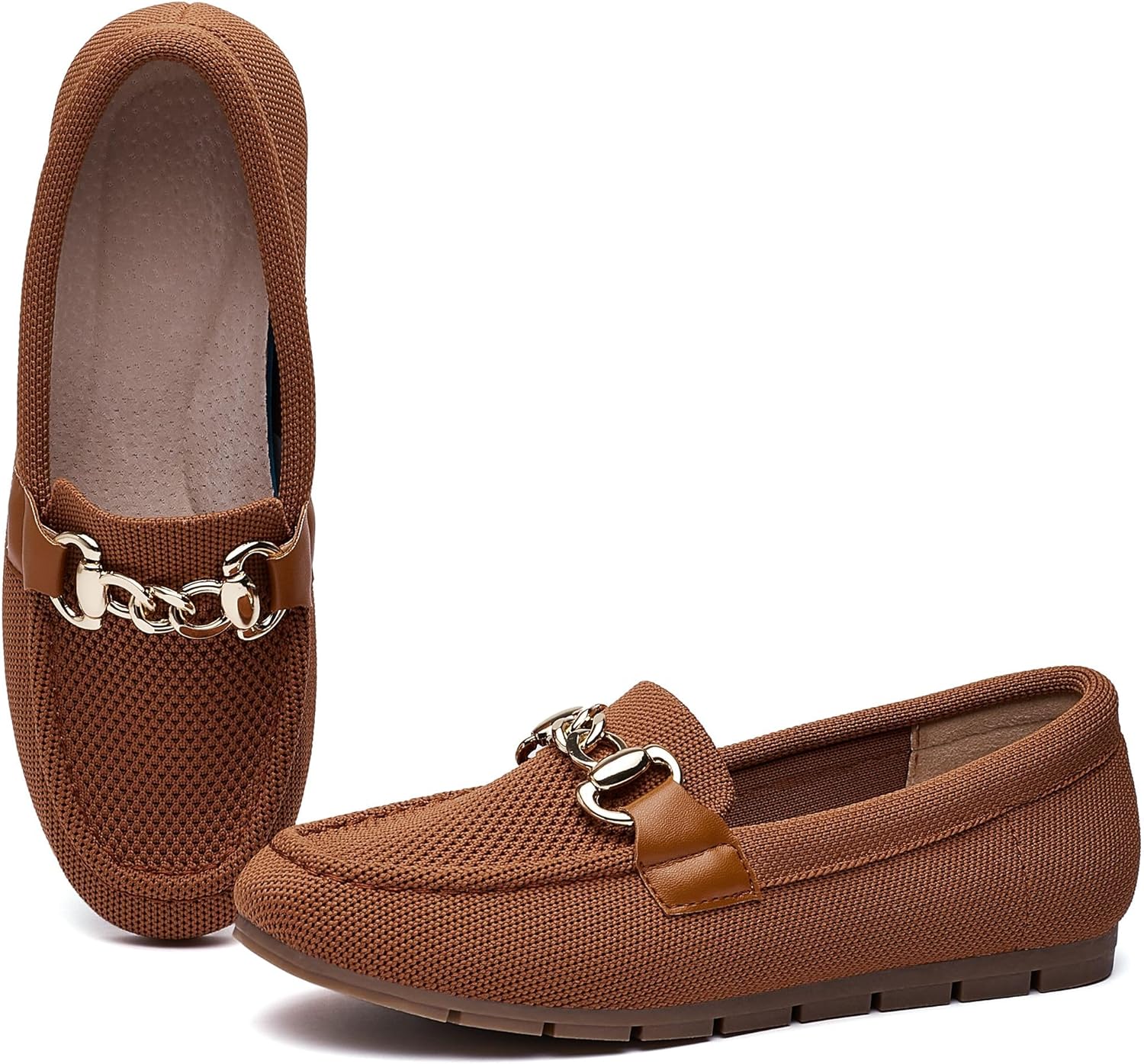 Comfortable Loafer Shoes for Women - Stylish Slip On Flats