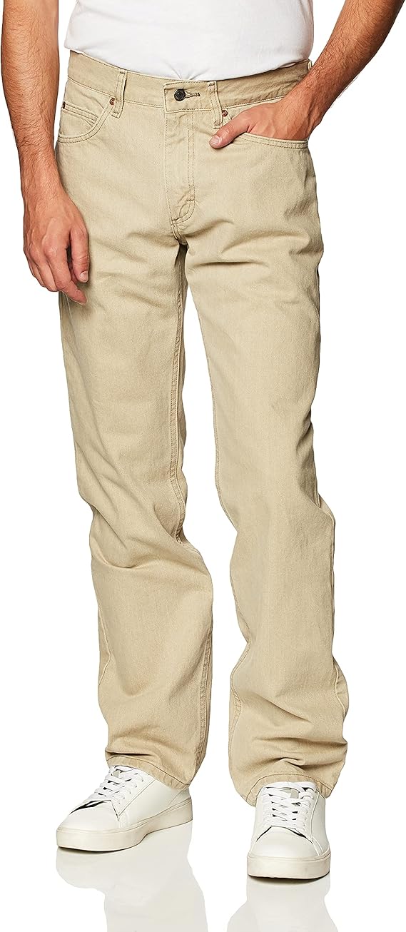 Lee Men's Regular Fit Straight Leg Jean for Everyday Comfort