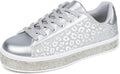 Glitter Tennis Sneakers Neon Sparkly Bridal Sneakers - Dressy Comfort
