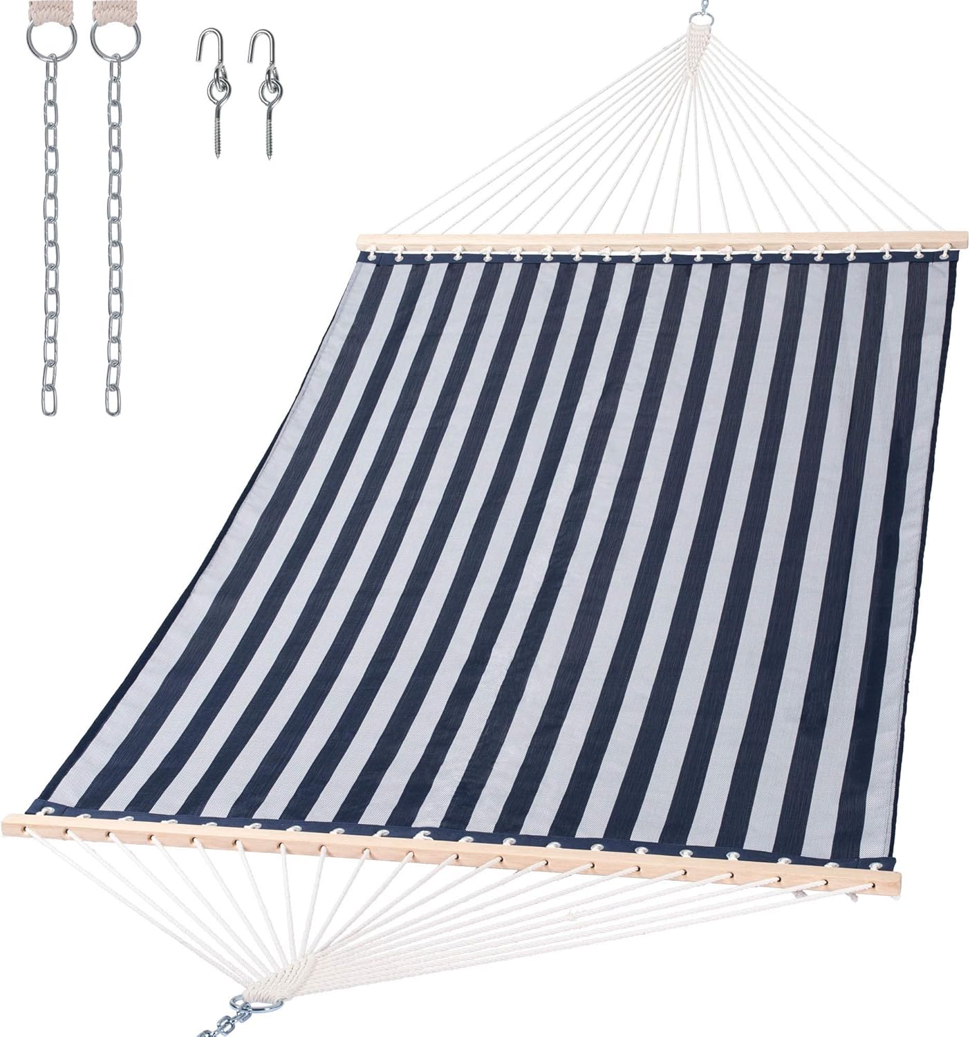 SUNCREAT 15 FT Quick Dry Double Hammock for Outdoor Relaxation