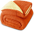 Reversible King Size Sherpa Fleece Blanket for Cozy Comfort