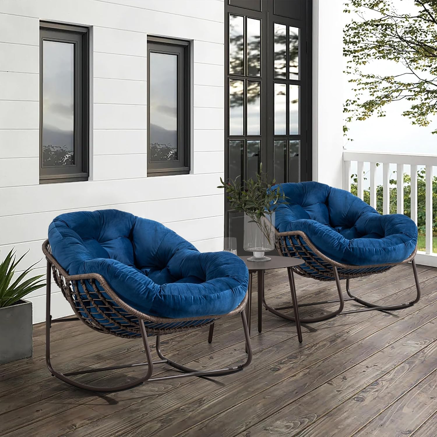 Large Indoor Outdoor Rocking Chair for Ultimate Comfort