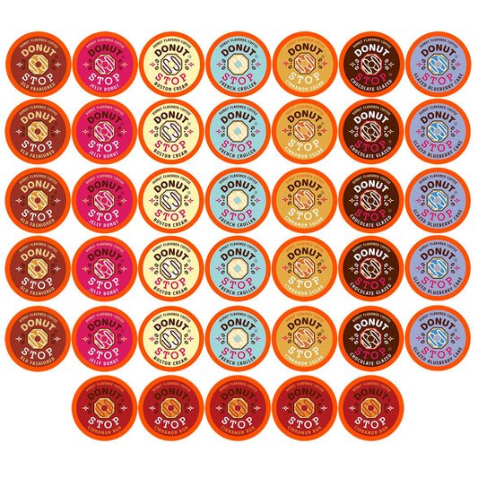 Donut Stop Variety Pack - 40 Donut Flavor Pods