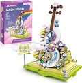 Flower Violin Magic Book Building Set - Dancing Bow Mechanical Play