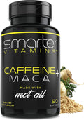 Smarter Energy Pills 200mg Caffeine & Maca - Clean Sustained Energy