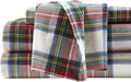 Comfort Spaces Cotton Flannel Sheets Cal King Size - Warm Scottish
