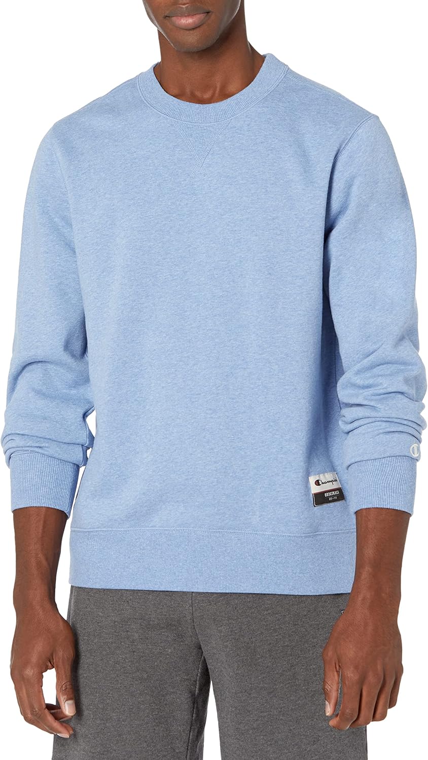 Champion Authentic Originals Men's Sueded Fleece Sweatshirt Review
