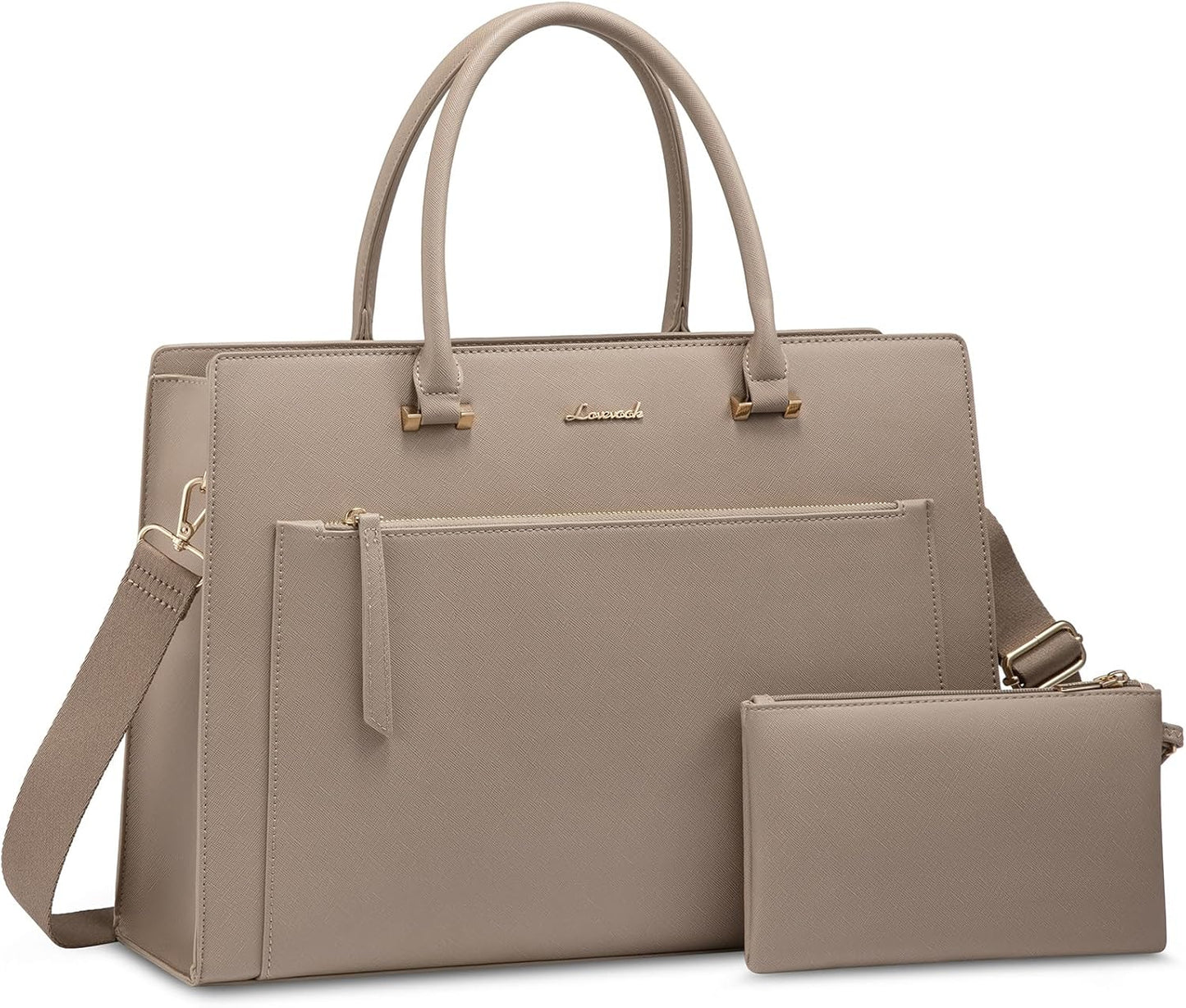 LOVEVOOK Laptop Bag for Women 15.6 Inch Stylish Tote Work Bag