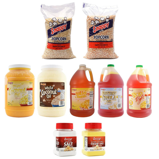DIY Popcorn Kit Trio by SNAPPY: Mix, Match, Enjoy!