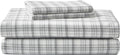 Full Cotton Flannel Sheets Beacon Hill Ivory - Cozy Full Set