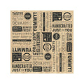 G.E.T. 12in x 12in Brown Food-Safe Wrap Paper for Deli Use