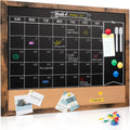 Monthly Chalkboard Calendar & Cork Board Combo - Wall Planner