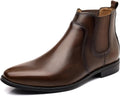 Holy Dove Genuine Leather Chelsea Boots for Men - Easy Slip-On Style