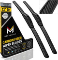 Patented Carbon Fiber Windshield Wiper Blades 22ft + 20ft