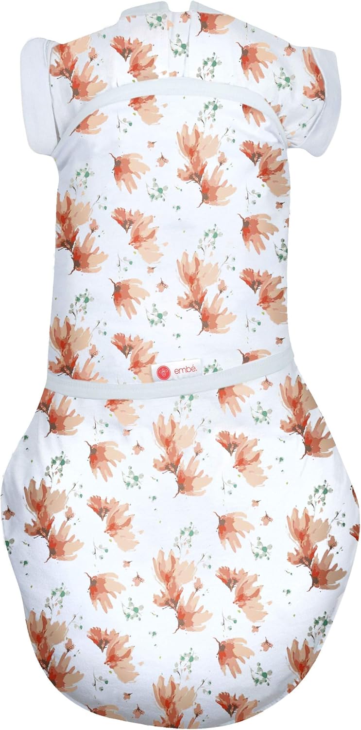 embe 2-Way Transition Swaddle for Safe Sleep and Comfort