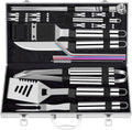 Extra Thick BBQ Grill Accessories 25pc Set - Essential Grill Tools