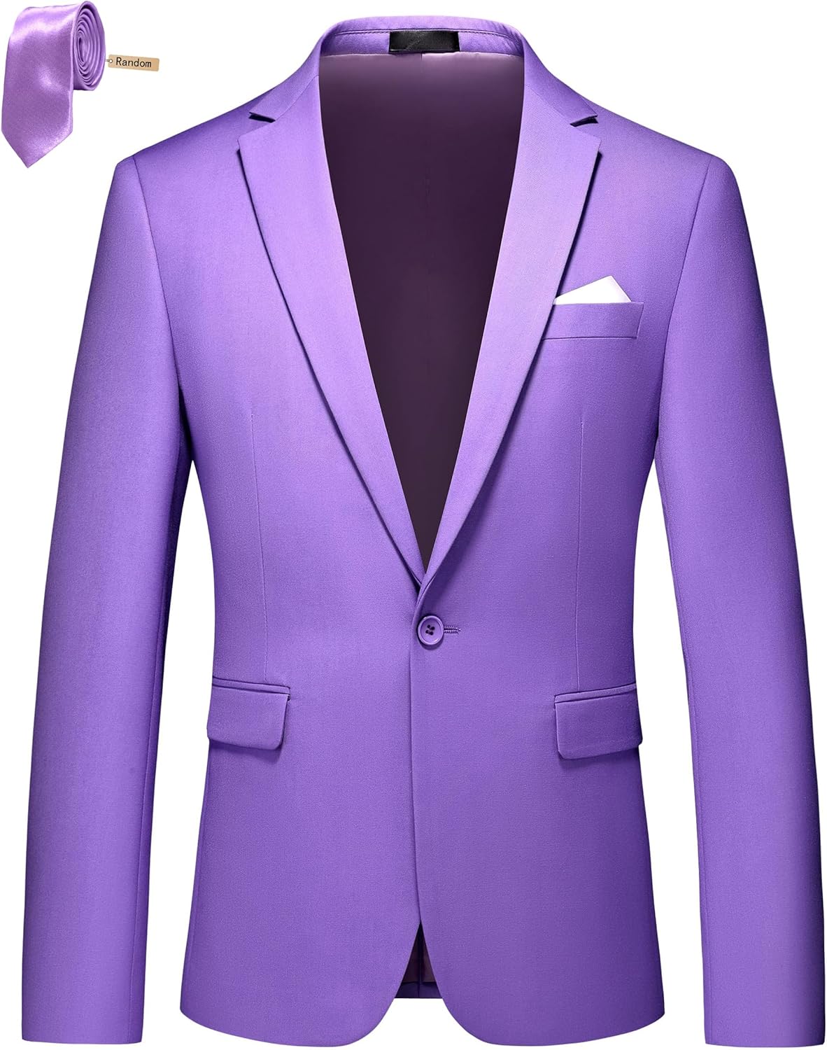 MOGU Blazer for Men: Stylish Casual Fit One Button Jacket