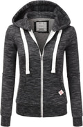 Lightweight Thin Zip-Up Hoodie Jacket for Women (Style 4DCB)
