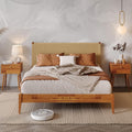 Selina Headboard Queen Size Bed Frame - Handcrafted Paper Cord