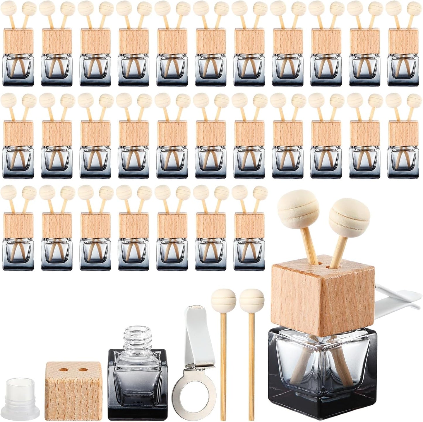 Zubebe Car Diffuser 30 Pack - Freshen Your Ride!