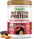 Vegan Nut Butter Protein Powder Chocolate Peanut Butter - 20g Plant