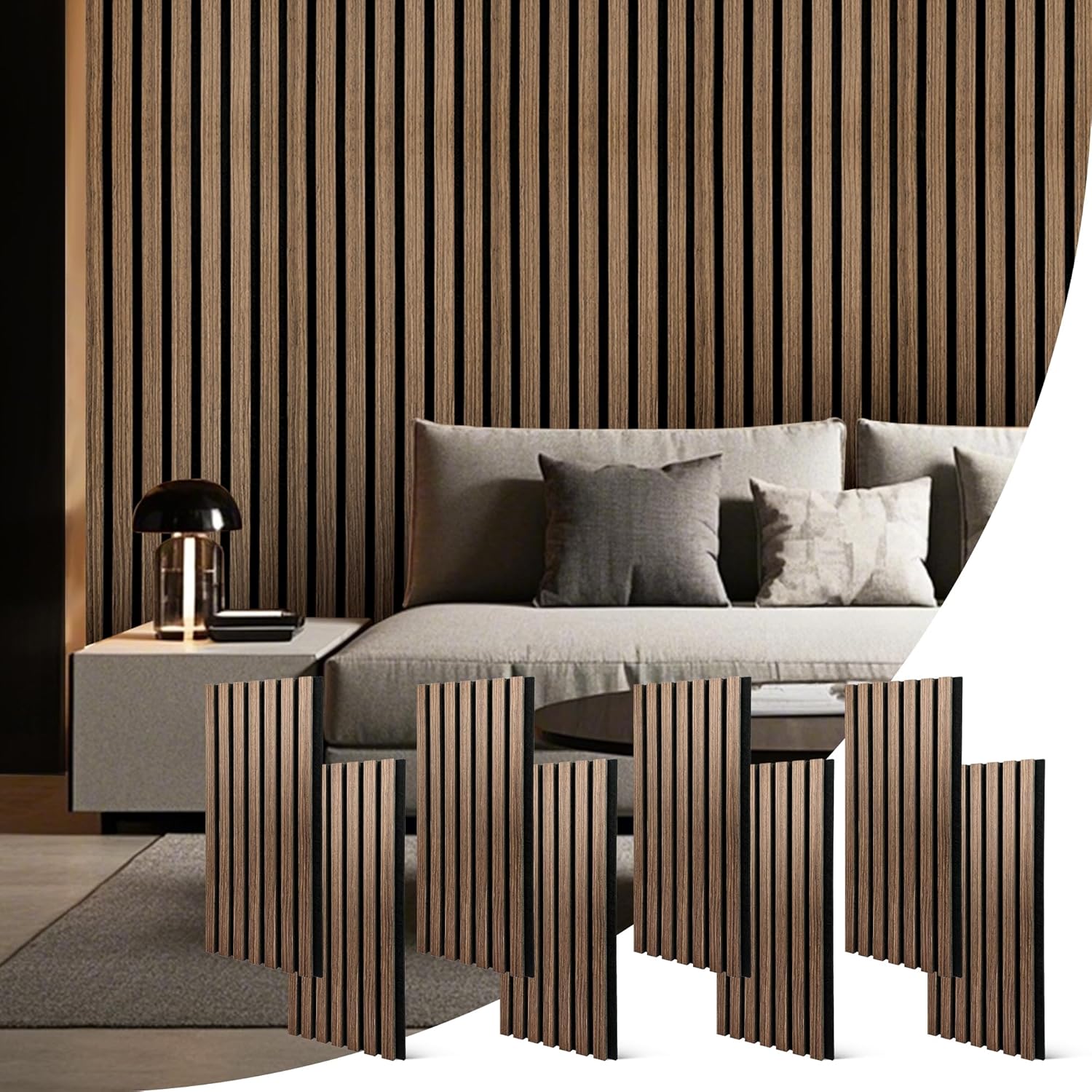 Wood Slat Acoustic Wall Panels for Effective Noise Control