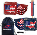 Cornhole Bags Set of 8 Regulation Pro Tournament Bags - Slick n Stick