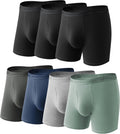 Natural Feelings Men's Bamboo Boxer Briefs for Ultimate Comfort