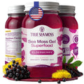 Sea Moss Gel Elderberry Blend - Wildcrafted Sea Moss